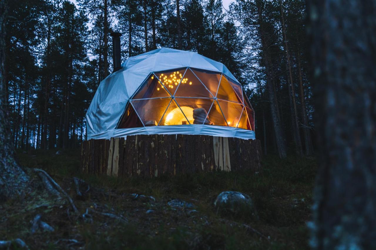 Aurora Dome & Glamping Hotel Muonio Exterior foto