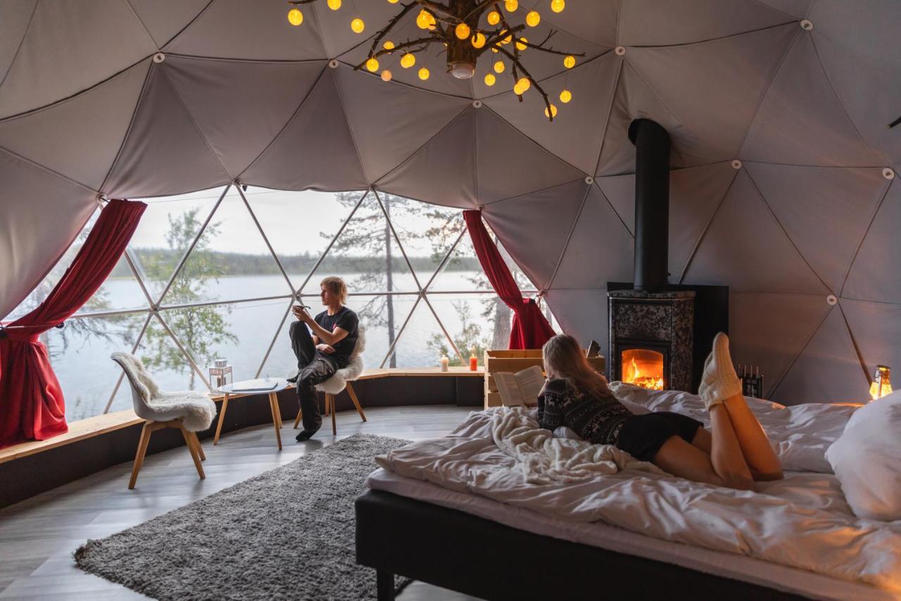 Aurora Dome & Glamping Hotel Muonio Exterior foto