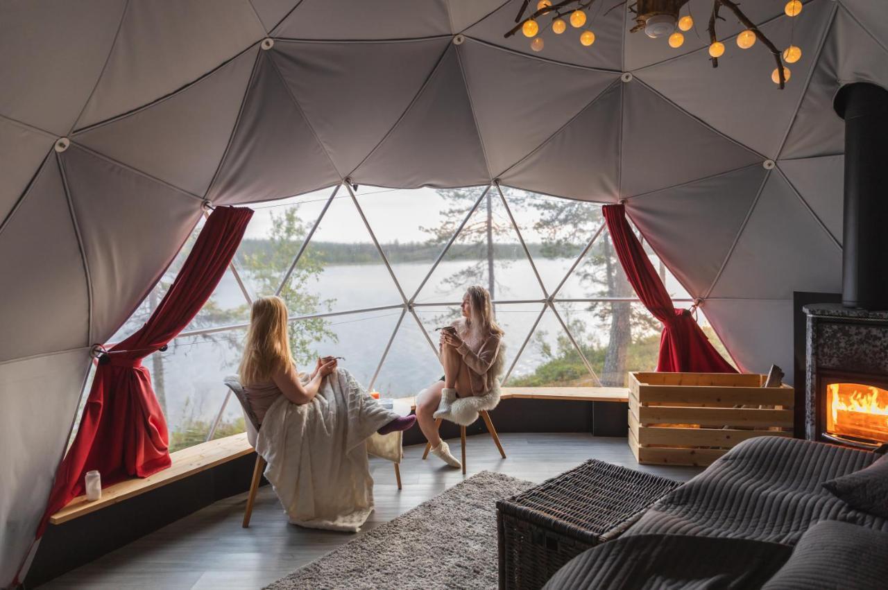 Aurora Dome & Glamping Hotel Muonio Exterior foto