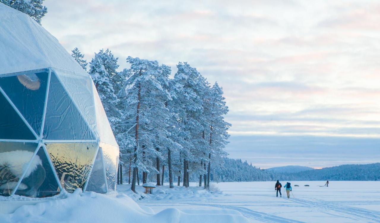 Aurora Dome & Glamping Hotel Muonio Exterior foto